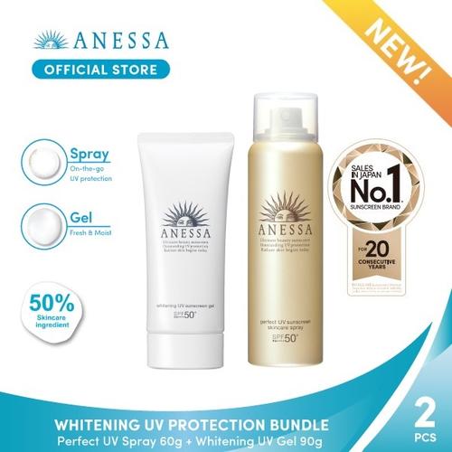 Foto Produk Anessa - Whitening UV Protection Bundle dari Anessa Official Store