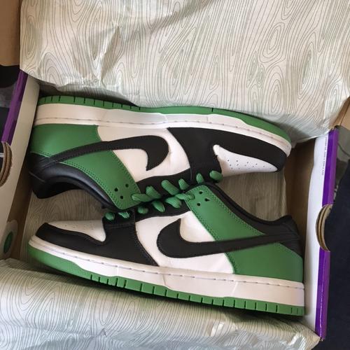 Jual Nike SB Dunk Classic Green Low Pro - 7 - Kota Bandung - japsclam |  Tokopedia