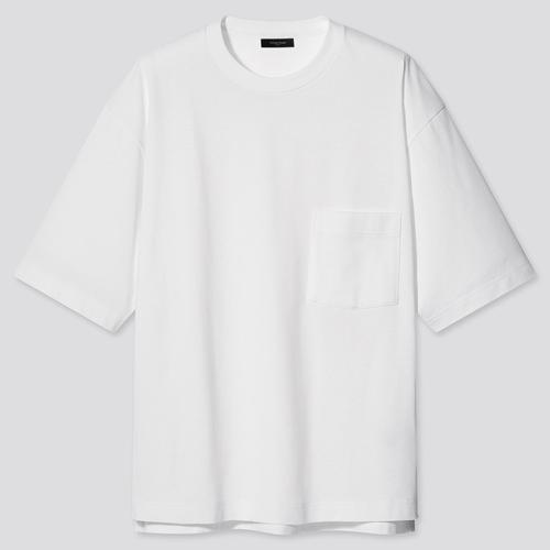 Gambar COTTON GOODS KAOS PRIA DAMAR WHITE OVERSIZED POCKET TEES - S dari COTTON GOODS STORE Kota Bandung Tokopedia
