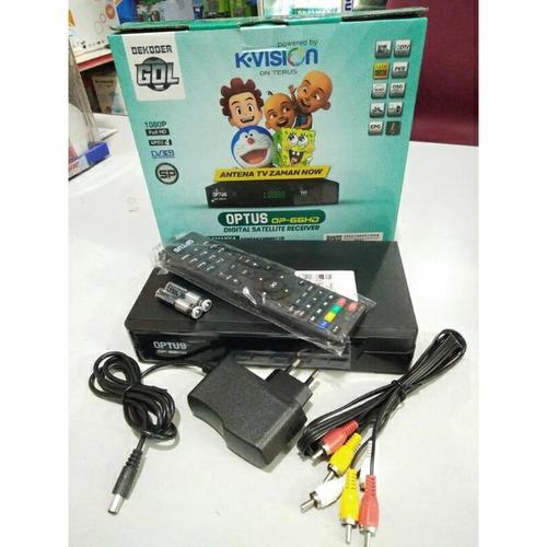 Jual RECEIVER KVISION OPTUS OP66HD, RECEIVER DIGITAL SATELLITE Kota Pekanbaru SIAGA