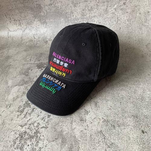 Jual Balenciaga Language Cap Multicolor 