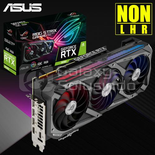 Foto Produk ASUS GeForce ROG STRIX RTX 3090 OC 24GB GDDR6X - Ampere dari GASOL SUMBERSARI