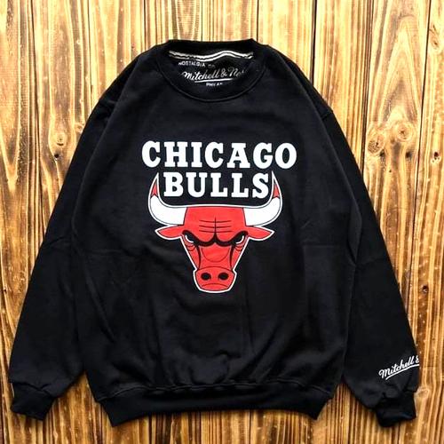 CREWNECK CHICAGO BULLS SWEATER BAHAN 