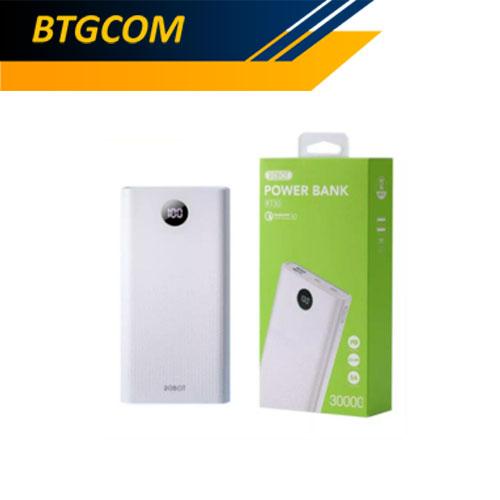Foto Produk Robot RT30 30000mAh Two-Way Quick Fast Charge 3.0 22.5W Powerbank dari BTGCOM
