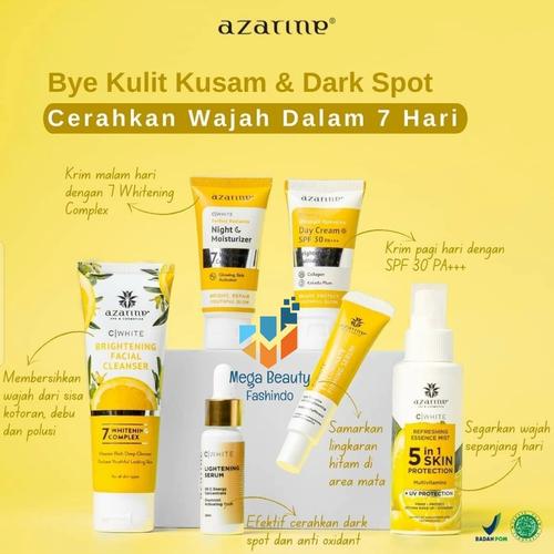 Gambar Azarine C White Series | Essence Mist |Eyeluminate | Day Night | Body - Day Cream dari Mega Beauty Fashindo Kab. Tangerang Tokopedia
