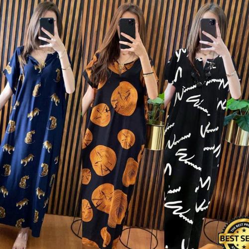 Foto Produk daster homey dress RGB SMK sematakaki busui jumbo dari murmershops & fashion