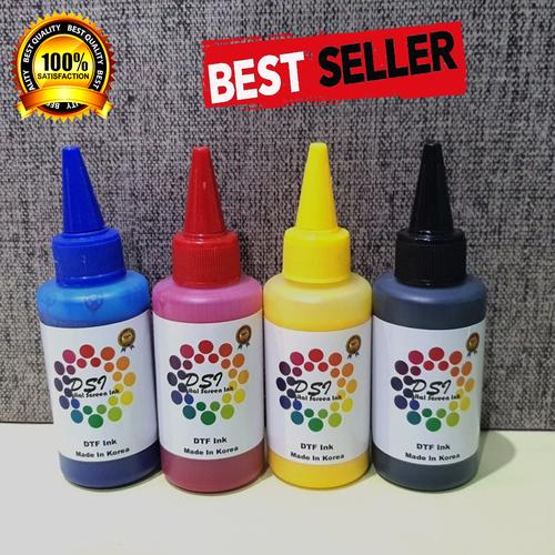 tinta dtf dst transfer sablon kaos 