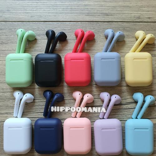 Jual WIRELESS AIRPOD i12 MACARON TWS 