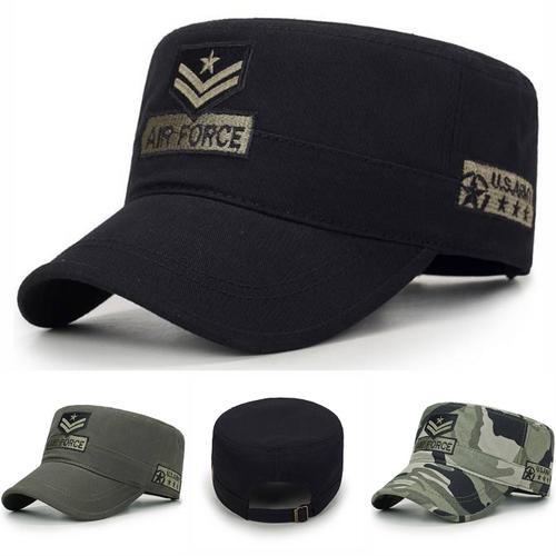 TOPI PRIA US ARMY MILITARY FLAT SHORT 