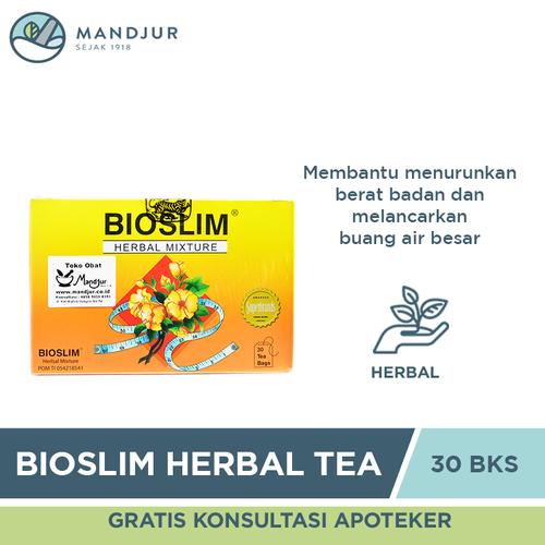 Gambar Bioslim Herbal Tea - Teh Pelangsing dan Penurun Berat Badan dari Apotek Mandjur undefined Tokopedia