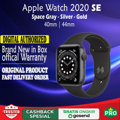 Jual Apple Watch SE 2020 | 40mm | 44mm | Aluminum Case w/ Sport Band -  Series SE 44mm, Gold - Jakarta Pusat - Digital Authorized | Tokopedia