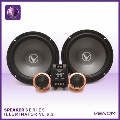 Gambar speaker split 2 way venom illuminator VL 6.2 dari pau audio Jakarta Pusat Tokopedia