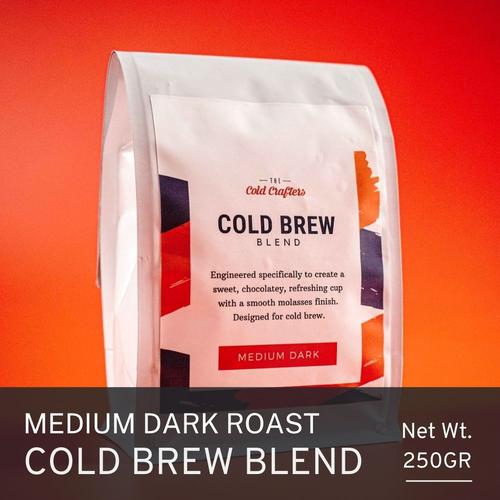 Foto Produk Cold Crafters Signature Cold Brew Blend Roasted Coffee Beans - BIJI KOPI, 250 gram dari The Cold Crafters