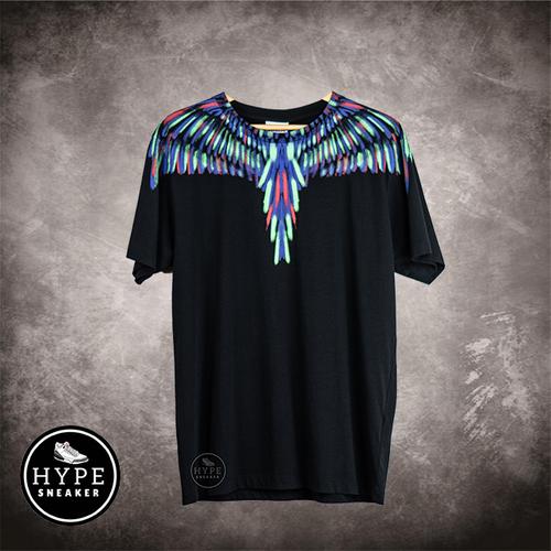 Gambar Kaos MARCELO BURLON 3D Hologram Black Tshirt 100% ORIGINAL - XS dari HYPESNEAKER.ID Kota Salatiga Tokopedia