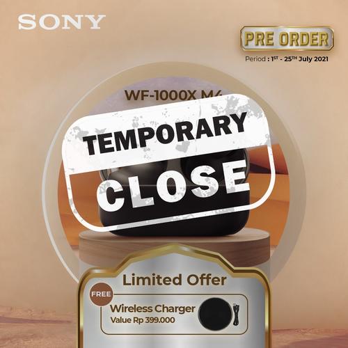 Foto Produk SONY WF-1000XM4 Black Noise Canceling Truly Wireless / WF1000XM4 dari Sony Audio Official