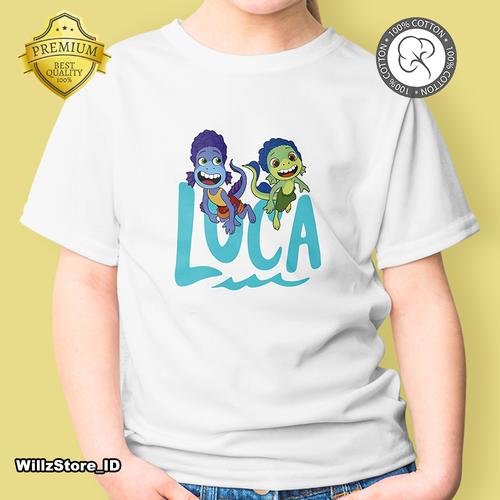 Jual KAOS ANAK New Animasi Luca 2021 v9 