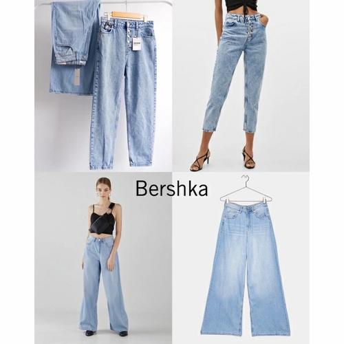 Jual Bershka haighwaist \u0026 wide leg jeans - Jakarta Barat - ILuvFashionss |  Tokopedia