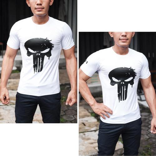Jual Kaos gym tshirt workout dry fit 