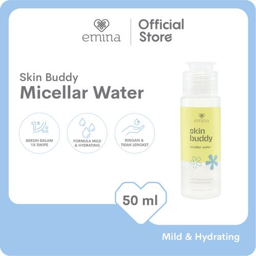 Gambar Emina Skin Buddy Micellar Water - Pembersih Wajah - 50 ml dari Emina Official Store Kab. Serang Tokopedia