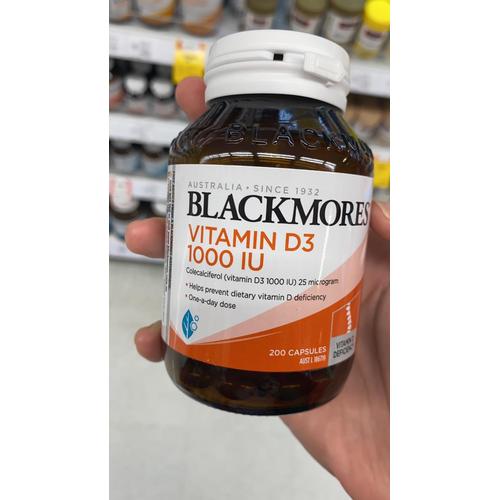Gambar Blackmores vitamin D3 1000iu 200butir PO dari LauV_OS Kota Tangerang Tokopedia