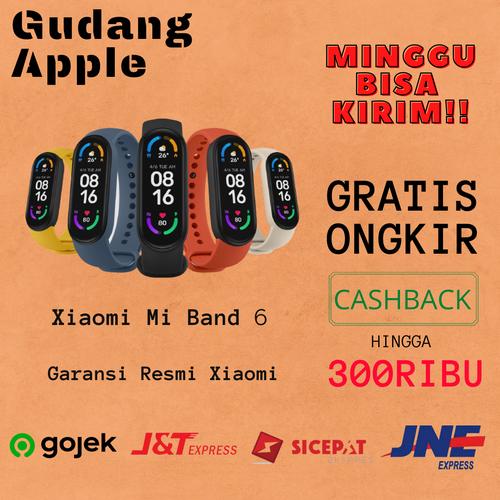 Jual Xiaomi Mi Band MiBand 6 Garansi Resmi Xiaomi Indonesia - BLACK - Kota  Bandung - GudangApple_ | Tokopedia