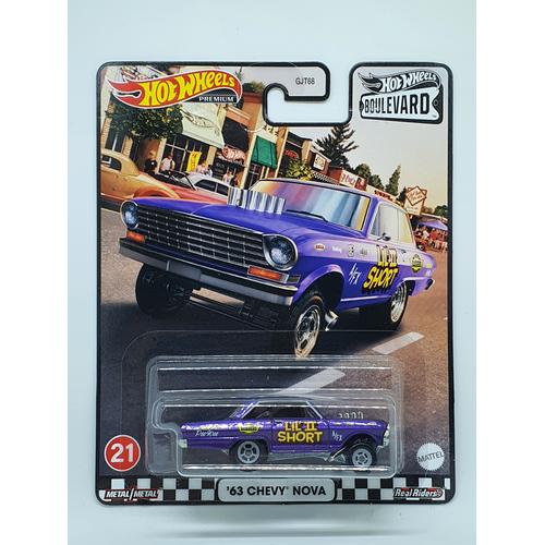 Gambar Hot wheels Premium Boulevard - 63 Chevy Nova dari Science Kid Toys Kota Tangerang Selatan Tokopedia
