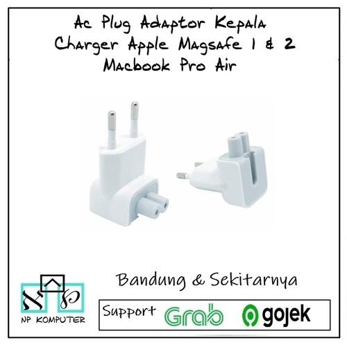 Gambar Ac Plug Adaptor Kepala Charger Apple Magsafe 1 & 2 dari np komputer Kota Bandung Tokopedia