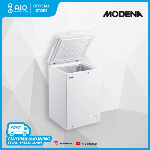 Gambar MODENA - CHEST FREEZER 1 PINTU - MD 0106 W PROMO GRATIS ONGKIR dari AIO Store. Kota Cirebon Tokopedia