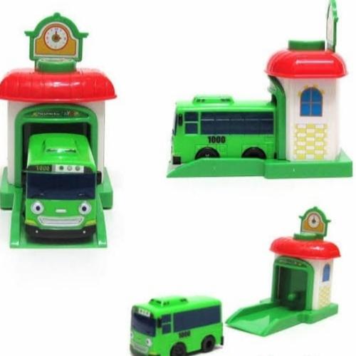 Gambar TAYO SET GARASI PULL & GO. MAINAN TAYO THE LITTLE BUS SET 4 GARASI / M - tayo satuan dari House of L Jakarta Barat Tokopedia