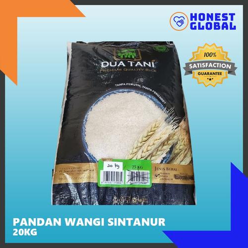 Gambar Beras Pandan Wangi Sintanur 20 KG HALAL - Dua Tani - Premium Quality dari Honest Global Jakarta Utara Tokopedia