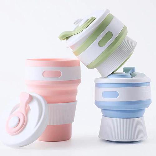 Foto Produk Stojo / Foldable Cup / Gelas Lipat Multifungsi / Silicone Cup - Biru dari sosoyo
