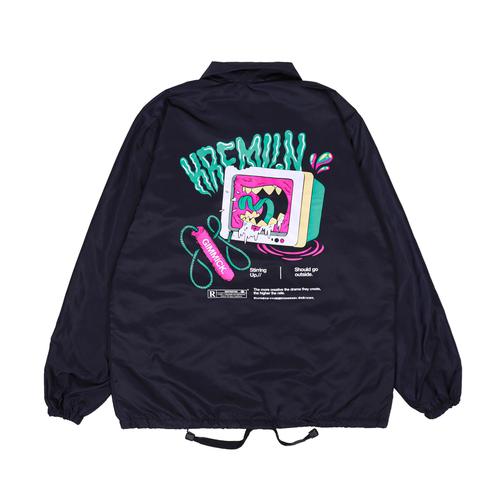 Gambar KREMLIN Coach Jacket Navy - Gimmick - XL dari KremlinOfficial Kota Bandung Tokopedia