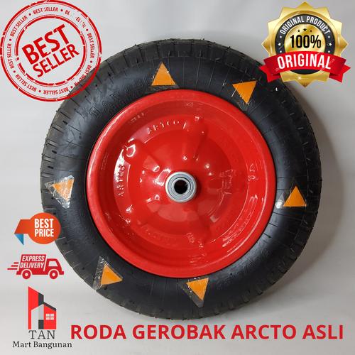 Jual Roda Gerobak Mati PU BUSA RODA Gerobak Merah ARCTO Asli Hidup ...
