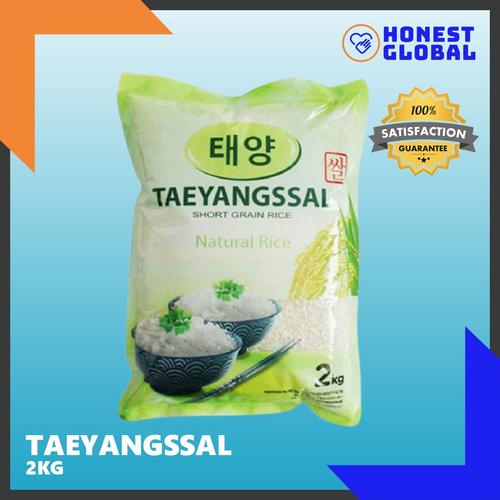 Gambar Beras Jepang Korea TAEYANGSSAL 2 KG HALAL - High Quality Rice dari Honest Global Jakarta Utara Tokopedia