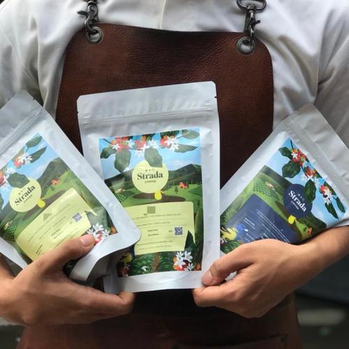 Gambar Strong Espresso Blend Coffee / Kopi Susu Premium Biji Kopi Ekonomis - 100% Robusta, 200gr dari Strada Coffee Shop Kota Semarang Tokopedia
