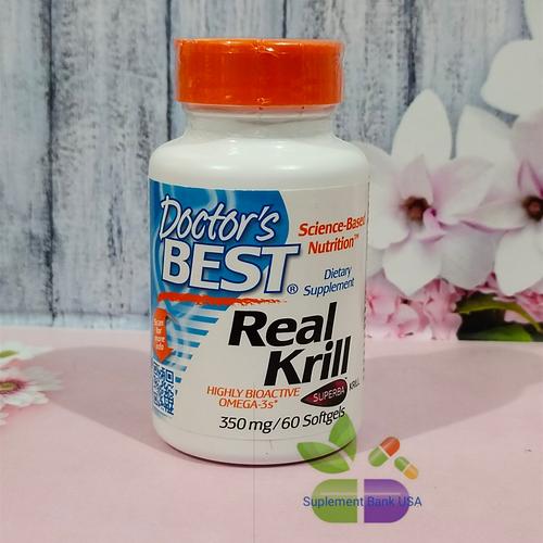 Jual Doctors Best Real Krill superba 350mg omega 3 60 softgels - Jakarta  Barat - Suplement Bank USA | Tokopedia