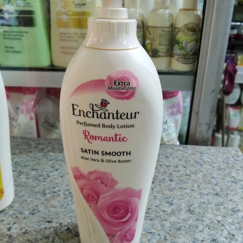 enchanteur perfumed body lotion romantic satin smooth 400 ml di Larozze  Kosmetik Tokopedia