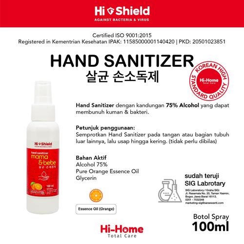 Gambar Hi-Shield Hand Sanitizer 100 ml Spray dari Hi Shield Official Store Kota Tangerang Tokopedia