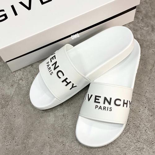 givenchy white sliders