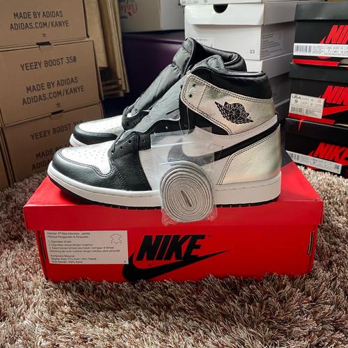 Jual (US 11W) AIR JORDAN 1 HIGH SILVER TOE - Kab. Lumajang - 369_SPLY |  Tokopedia