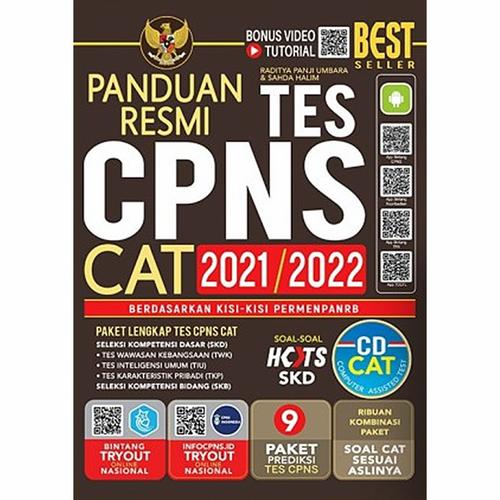 Jual Panduan Resmi Seleksi Tes Cpns Cat 2021/2022 Kota