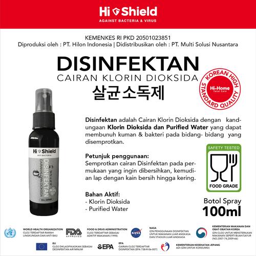 Gambar Hi Shield Desinfektan 100 ml Spray dari Hi Shield Official Store Kota Tangerang Tokopedia
