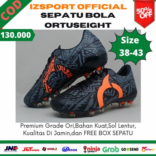 Foto Produk Sepatu Sepakbola Sepak Bola Ortus Ortuseight Ori Original Murah Keren - Hitam, 38 dari IZSPORT OFFICIAL