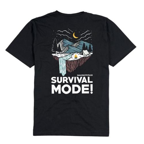 Foto Produk Dailyoutfits Kaos Tshirt Survival - Navy, S dari Daily Outfits DYO