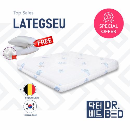 Foto Produk Kasur LATEX DR.BED uk 100 x 200 x 21 cm dari DR.BED