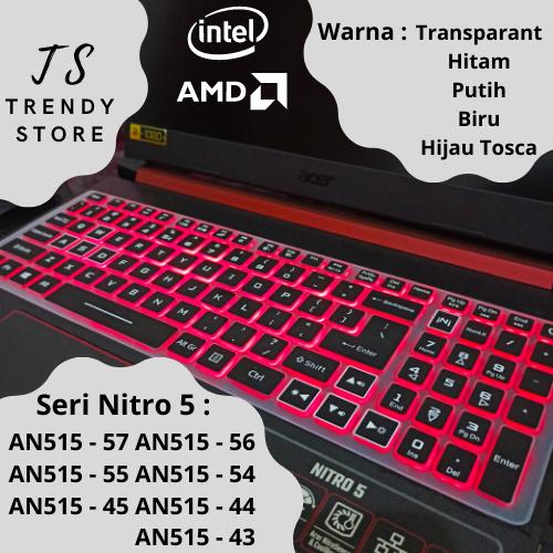 Foto Produk Keyboard Protector Cover Acer Nitro 5 (AN515-54, AN515-44, AN515-55) - Transparant dari Trendy Store Solo 01