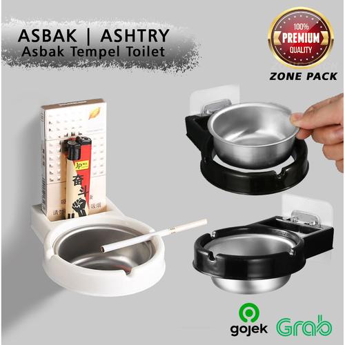 Gambar Ashtray Asbak Tempel dinding I Ashtray I Asbak toilet | Ashtray Toilet - Hitam dari zone_pack Kab. Bandung Tokopedia