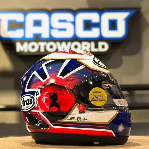 Jual Helm Arai RX7X Pedrosa Spirit Blue - Kota Bandung - Casco Motoworld |  Tokopedia