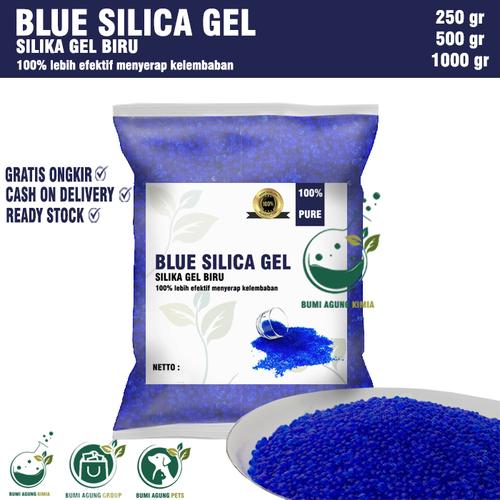Jual Silica Gel Blue 500gr / Silica Gel Biru Curah 500 gram 500g 500 g