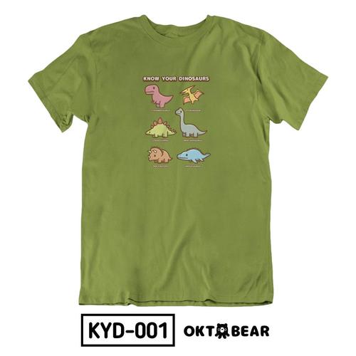 PRE-ORDER] Kaos Know Your Dinosaurs 